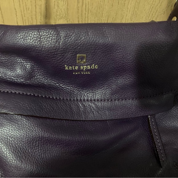 Kate Spade Purple Leather Women's Bag - Picture 4 of 5